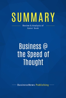 Business @ the Speed of Thought