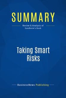 Taking Smart Risks