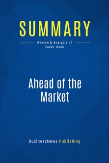 Ahead of the Market