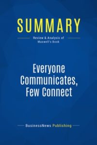 Everyone Communicates, Few Connect